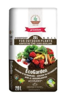Komposta augsne EcoGarden + Condit, 20L