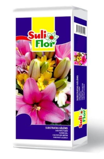 Augsne puķēm Suliflor, 20 L