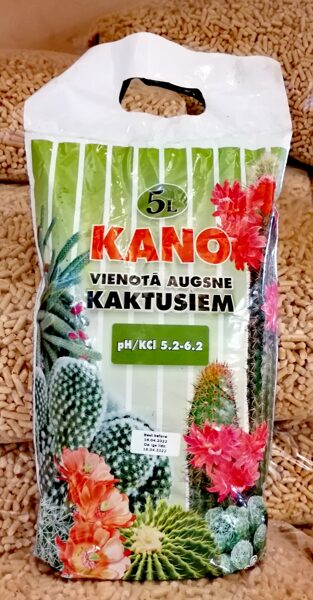 Kano vienotā augsne kaktusiem, 5l