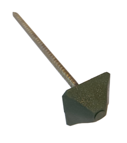 Naglas onduline nails zaļš 2616cp, iep. 400 gab.