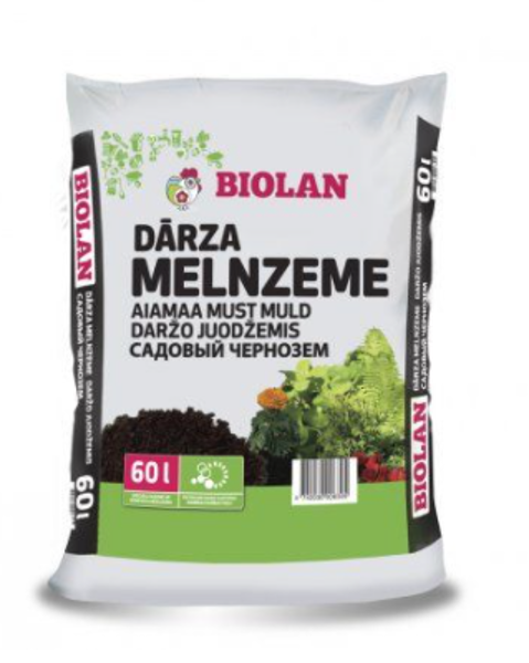 DĀRZA MELNZEME BIOLAN 60L