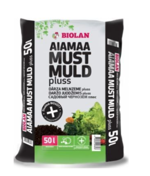 DĀRZA MELNZEME BIOLAN PLUS 50L