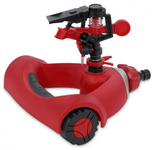 Laistītājs uz pīķa, ar riteņiem, attālums līdz 22m 