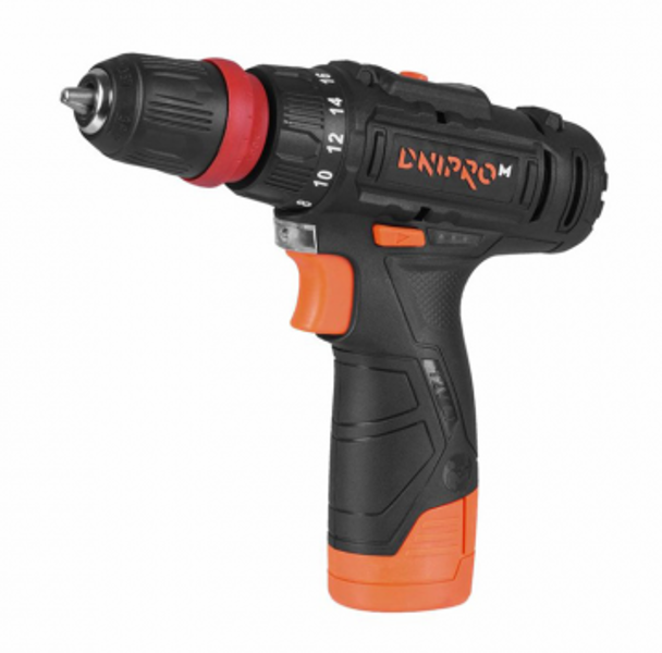 Akumulatora urbjmašīna CD-121Q 12V 2x1.5Ah DNIPRO-M