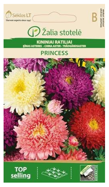 Asteres Ķīnas gr. PRINCESS mix 1g
