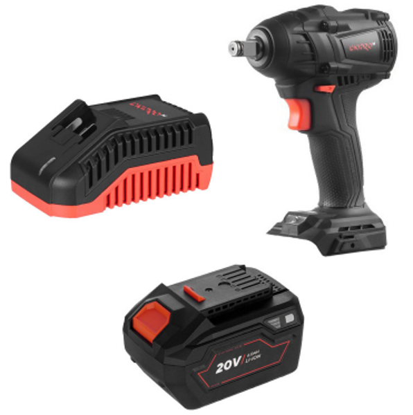 Akumulatora uzgriežņu atslēga DTW-200BC-160A 300Nm bezoglīšu DNIPRO-M