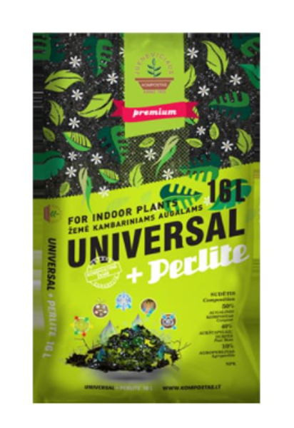 Komposta augsnes maisījums ar perlītu, 16 L