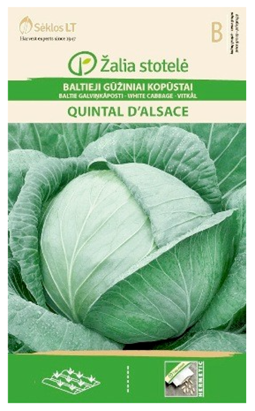 Baltie galviņkāposti QUINTAL d'ALSACE 3g