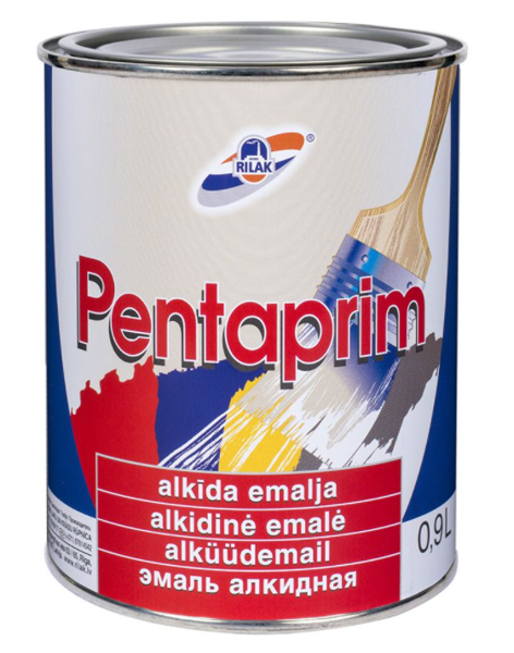 Universāla alkīda emalja rilak pentaprim debeszila 0.9l