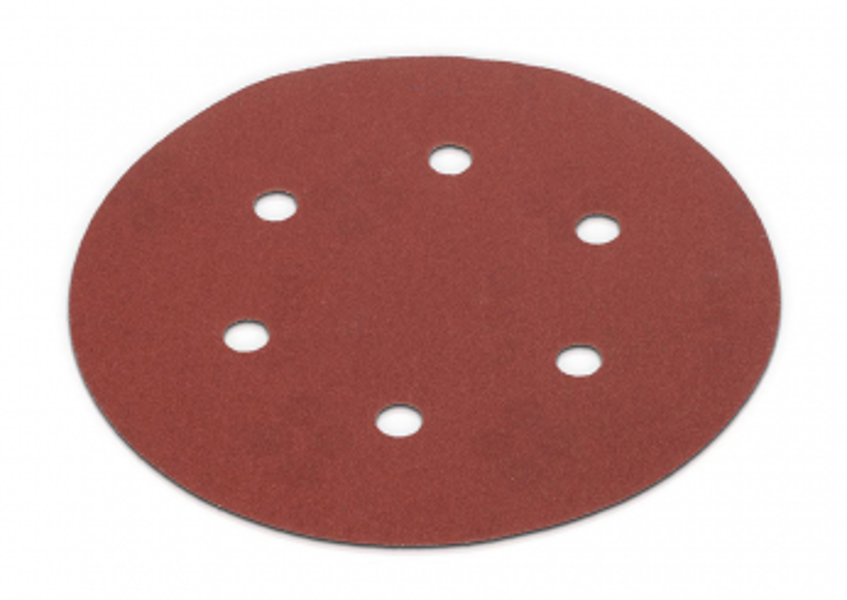 Smilšpapīra disks Ø150mm, G240 (5gab.), auduma bāze Kreator