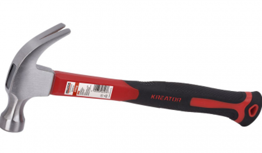 Āmurs ar naglu vilcēju, stiklašķiedras kāts 450g Kreator