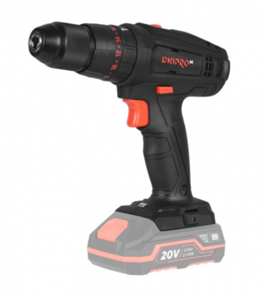 Akumulatora triecienurbjmašīna 20V 1x4.0Ah CD-200TH DNIPRO-М