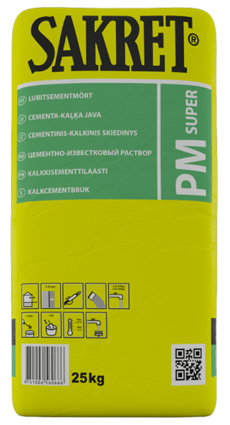 CEMENTA-KAĻĶA JAVA SAKRET PM SUPER M5 40KG