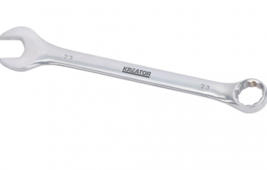 Kombinētā uzgriežņu atslēga 23mm Kreator