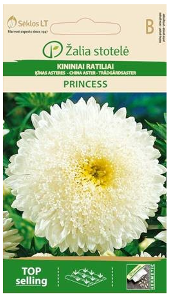 Asteres Ķīnas gr. PRINCESS baltas 0.5g