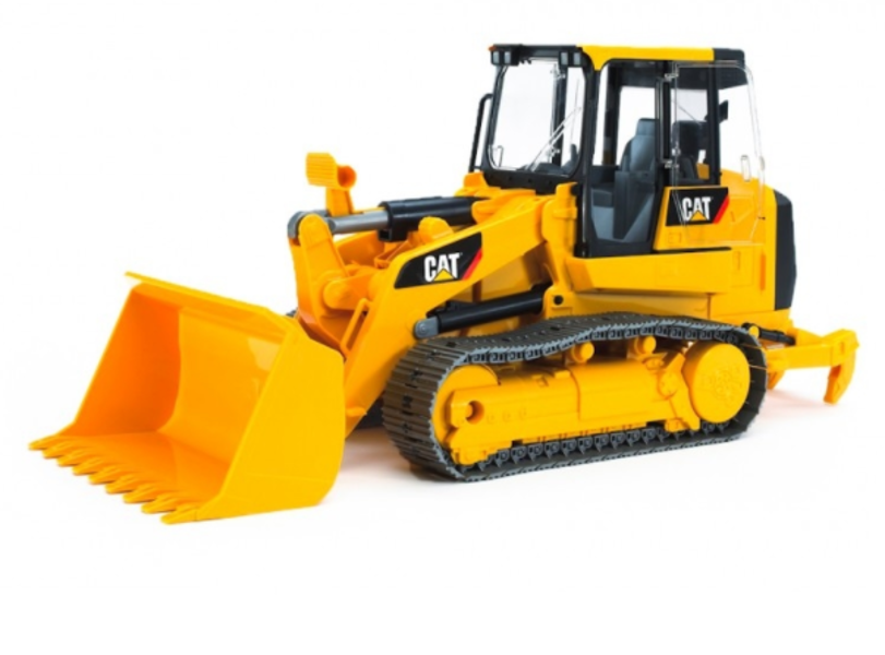 Rotaļu buldozers ar kausu CAT, Bruder