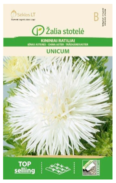 Asteres Ķīnas gr. UNICUM balta 0.5g