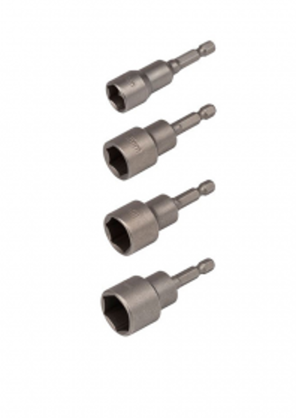 Uzgaļi uzgriežņiem 13, 15, 17, 19mm (4gab.) Kreator