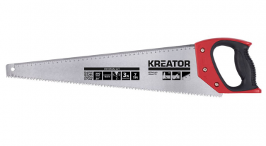 Zāģis kokam 500mm 7TPI Kreator