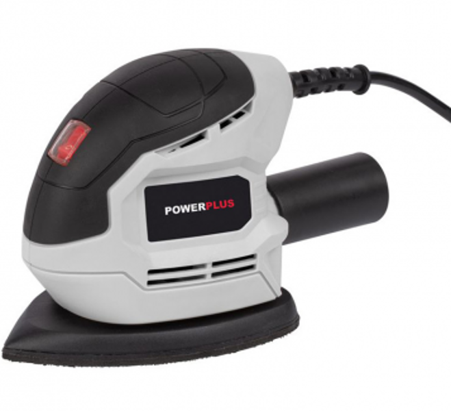 Deltveida slīpmašīna 140W 140x140x80mm POWC40200 POWERPLUS E