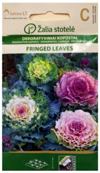 Kāposti dek. Fringed Leaves 0.3g