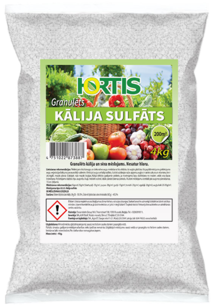 Hortis Kālija sulfāts 4kg