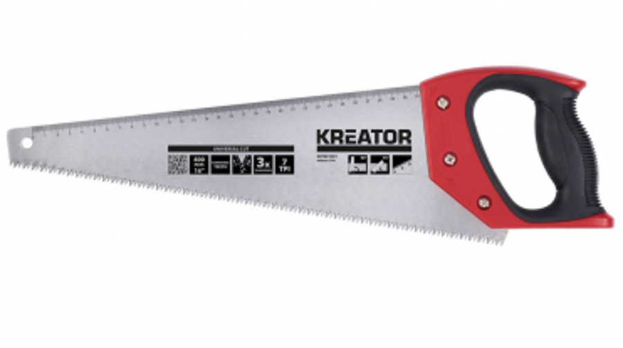 Zāģis kokam 400mm 7TPI Kreator