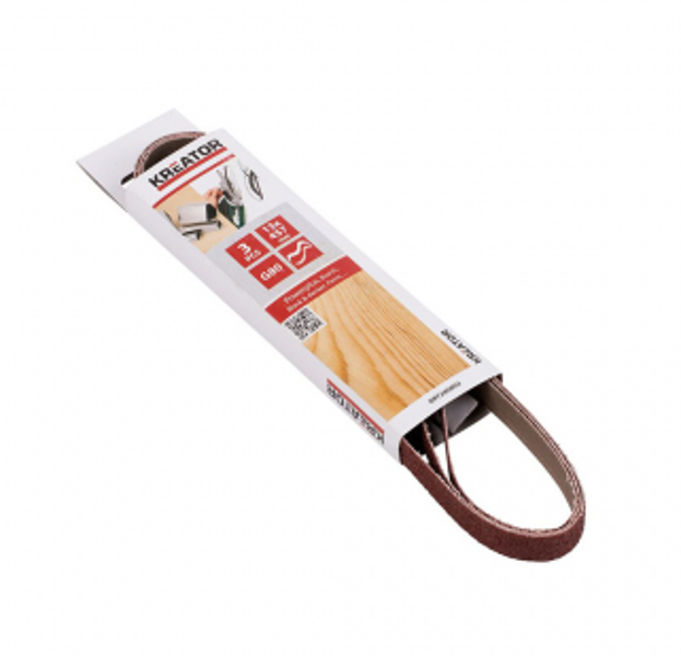 Slīplente 13x457mm G80 (3gab.) Kreator