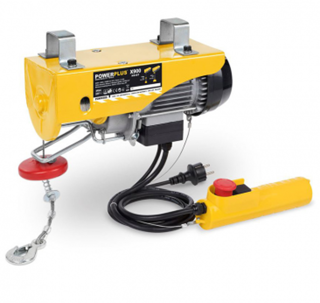 Elektriskā vinča 500W, 100/200kg POWX900 POWERPLUS X