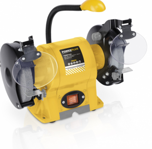 Šmirģelis divu ripu slīpmašīna 350W Ø150mm POWX1230