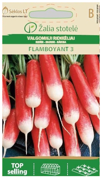 Redīsi Flamboyant 3 5g
