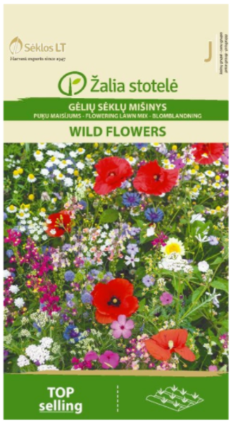 Puķu maisījums WILD FLOWERS 10g