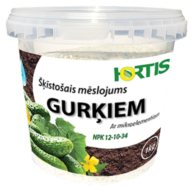 Hortis šķīstošais mēslojums Gurķiem 1kg