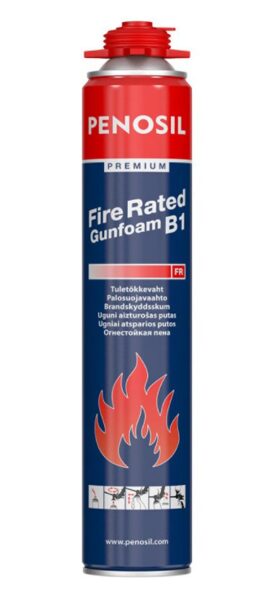 Poliuretāna putas penosil premium firerated gunfoam b1 750 ml