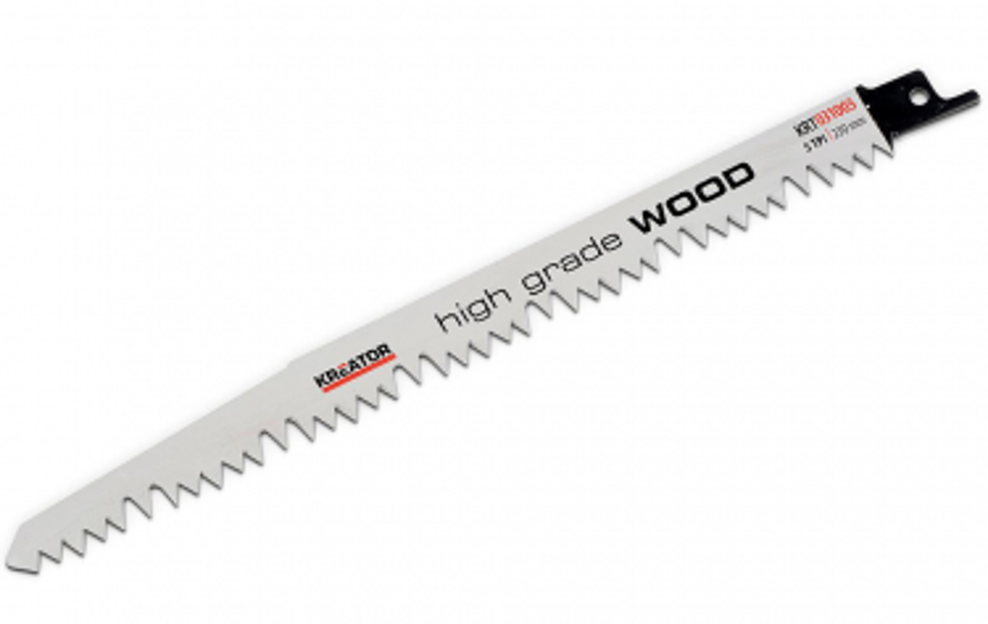 Zobenzāģa asmenis kokam 230mm 5TPI (2gab.) Kreator