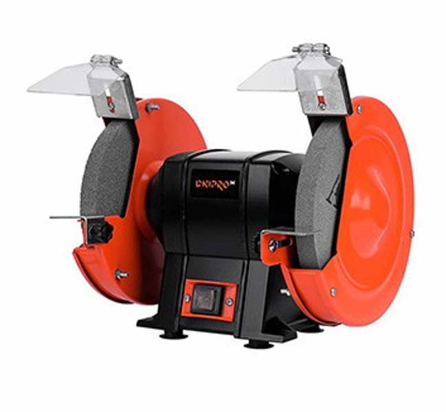 Stacionārā divu ripu slīpmašīna (šmirģelis) 350W BG-20 DNIPRO-M