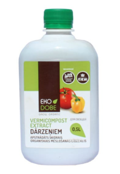 Vermicompost Extract dārzeņiem Eko dobe, 500 ml