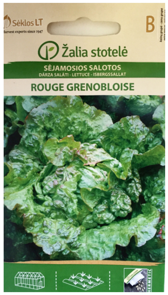 Salāti galviņu ROUGE GRENOBLOISE 1g