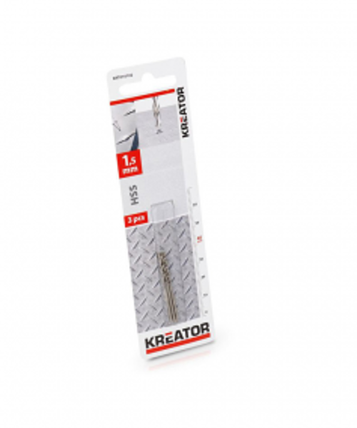 HSS urbis metālam 1.5x40mm (3gab.) Kreator