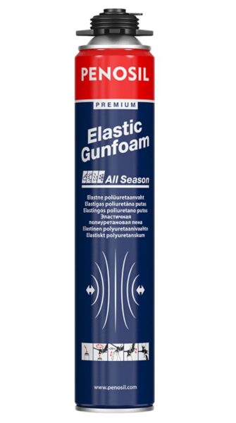 Elastīgas poliuretāna putas penosil premium elastic gunfoam 750ml