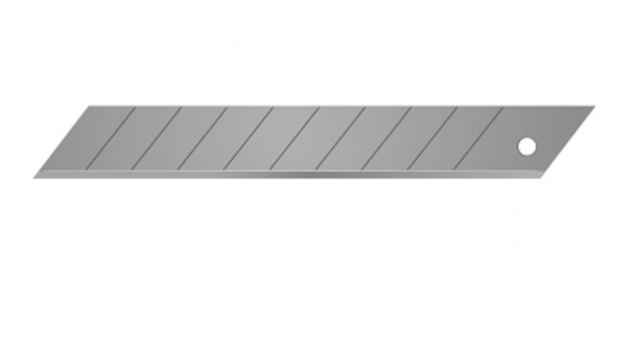 Tapešu naža asmeņu komplekts 18mm (10gab.) Kreator