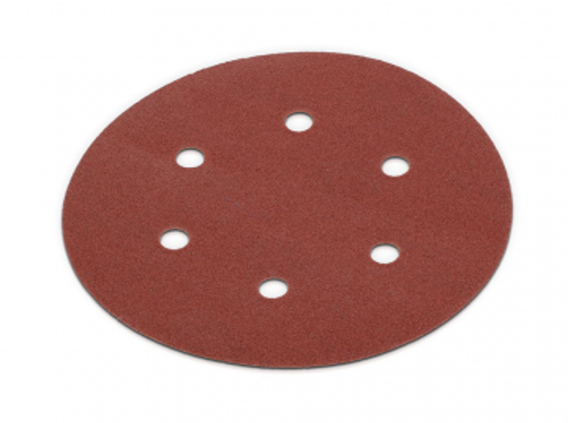 Smilšpapīra disks Ø150mm, G80 (5gab.), auduma bāze Kreator