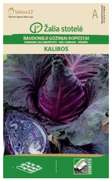 Sarkanie galviņkāposti KALIBOS 1g