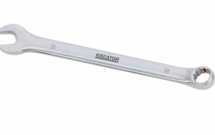 Kombinētā uzgriežņu atslēga 8mm Kreator