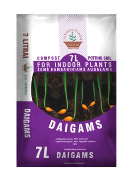 Komposta augsnes stādiem, 7 L