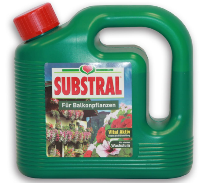 Mēslojums balkonu augiem Substral, 2 L