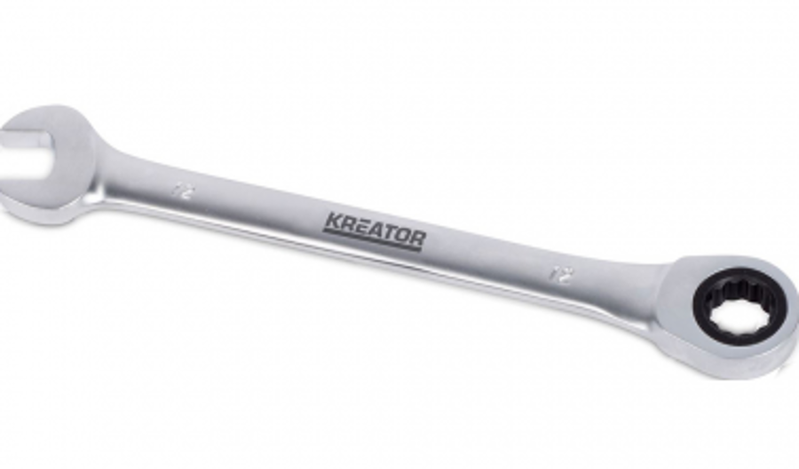 Kombinētā atslēga ar reverso mehānismu 11mm Kreator