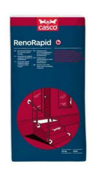 Casco RENORAPID Universāls ātri sacietējošs remonta un izlīdzināšanas maisījums 25kg