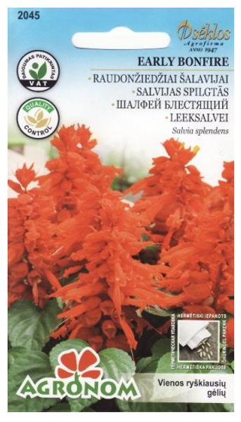 A Salvijas spilgtās EARLY BONFIRE