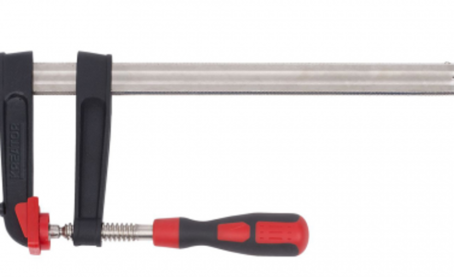 Skrūvspīles 80x300mm, divkomponentu rokturis Kreator